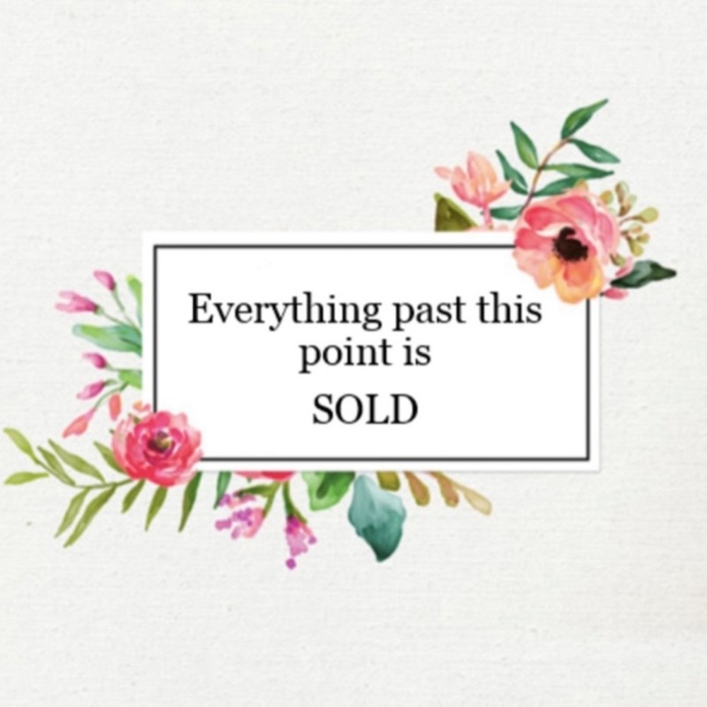 Thank you for shopping my closet!!